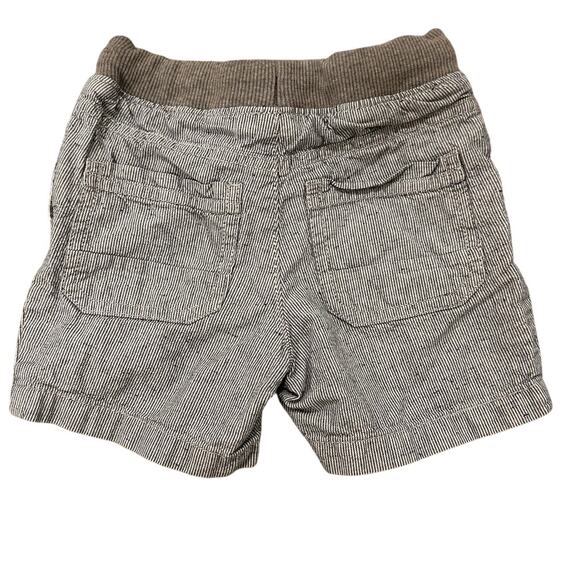 Cat & Jack Baby Boy Pinstriped Drawstring Shorts With Pockets Blue White, 18M - Picture 5 of 5